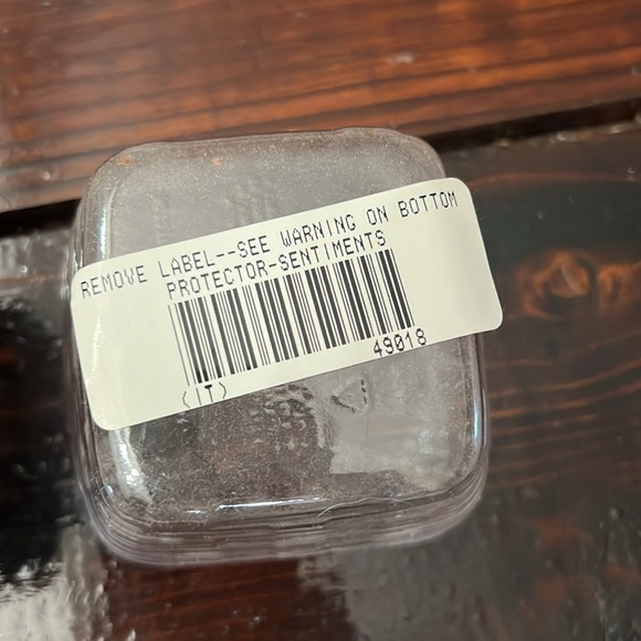 Longaberger Sweetheart Mini Basket with Red and White Stripped Lining - Picture 7 of 8